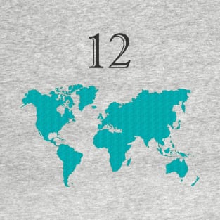 My Number 12 & The World T-Shirt